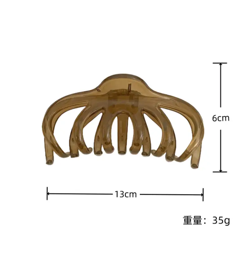 Large Jellyfish Hairpin with Long Teeth for Women — feature 22
