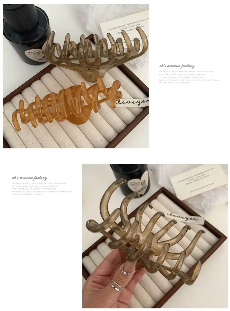 Large Jellyfish Hairpin with Long Teeth for Women — feature 27