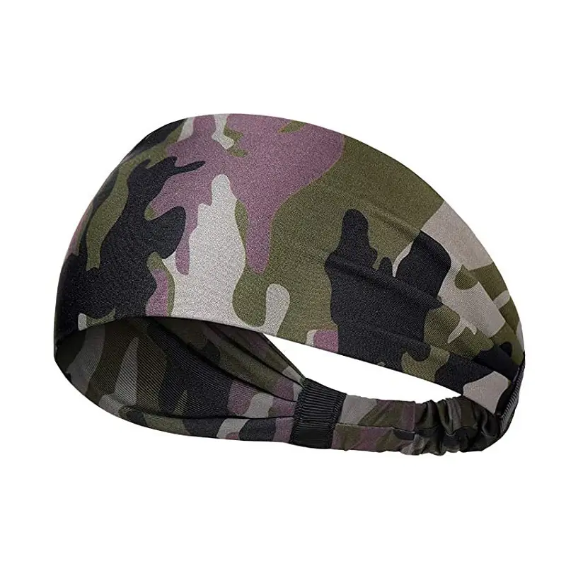Women's Anti-Sweat Running Headband with Colorful Designs - Image 8