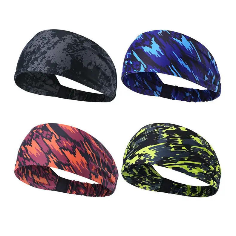 Women's Anti-Sweat Running Headband with Colorful Designs — feature 10