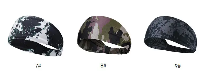Women's Anti-Sweat Running Headband with Colorful Designs — feature 14