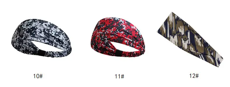 Women's Anti-Sweat Running Headband with Colorful Designs — feature 15