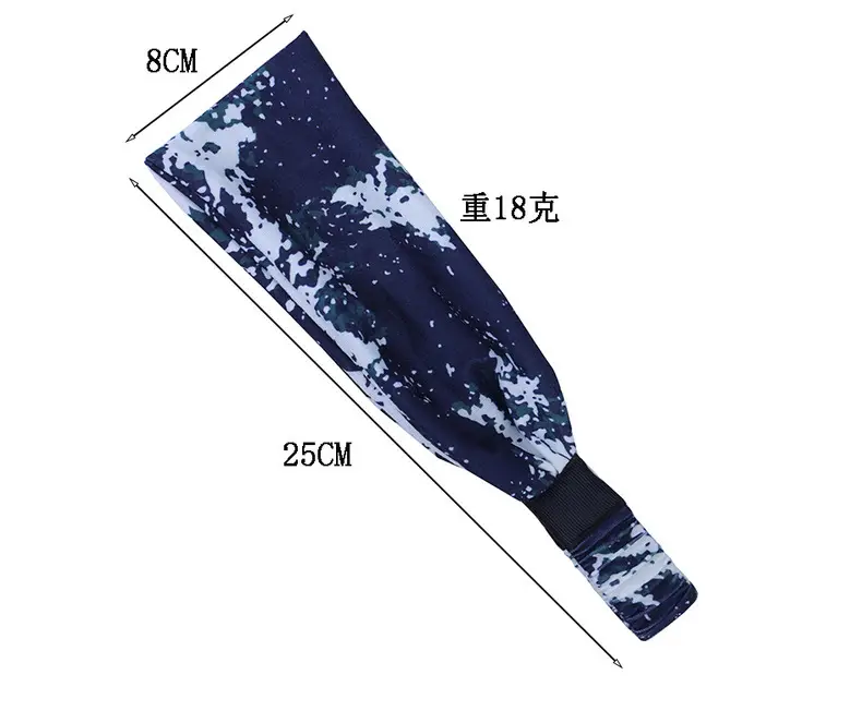Women's Anti-Sweat Running Headband with Colorful Designs — feature 3