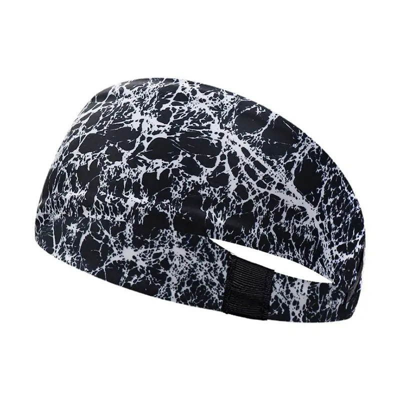 Women's Anti-Sweat Running Headband with Colorful Designs - Image 4