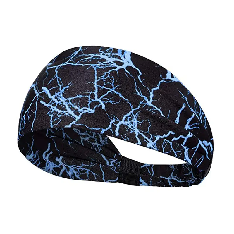 Women's Anti-Sweat Running Headband with Colorful Designs - Image 6