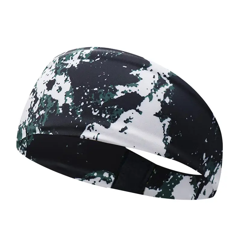 Women's Anti-Sweat Running Headband with Colorful Designs - Image 7