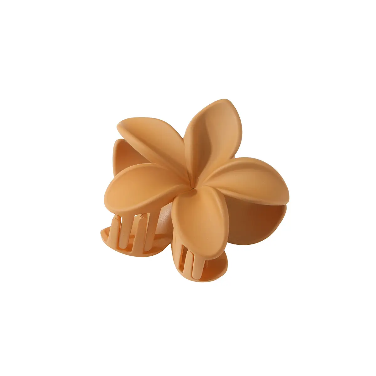 8cm Flower Hair Clips for Women Black Gold Brown - Image 3