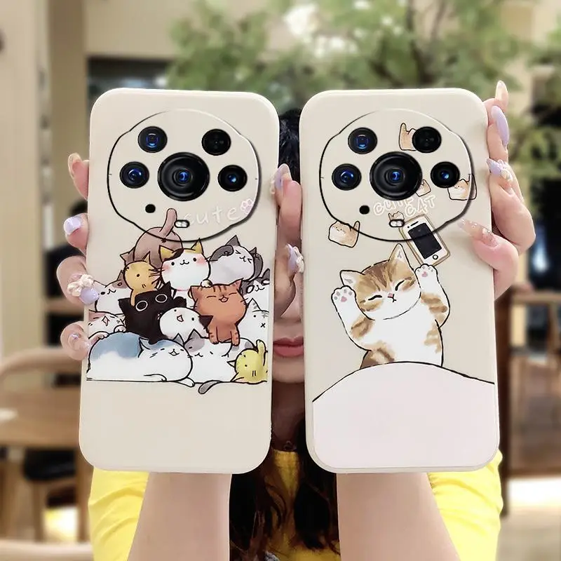 Huawei Glory Magic3 Phone Case with Cute Cat Design - Image 13