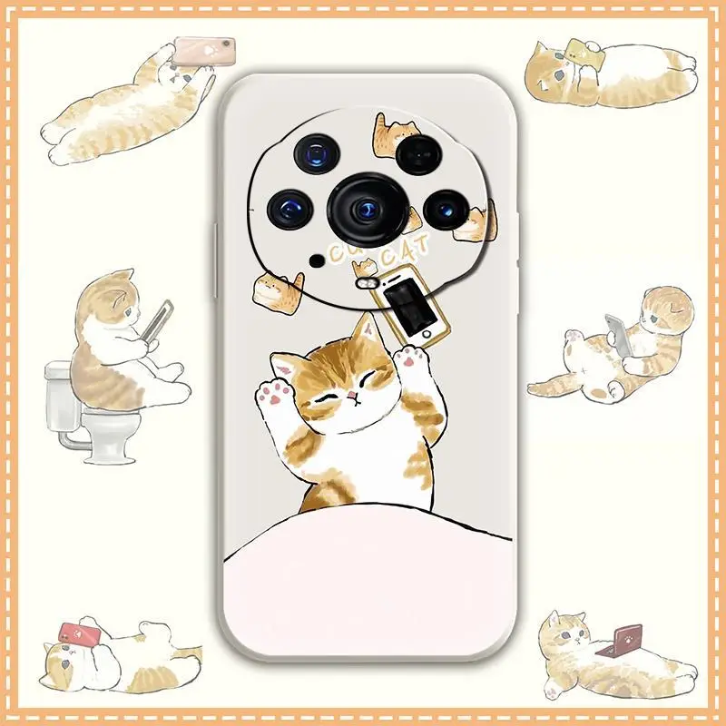 Huawei Glory Magic3 Phone Case with Cute Cat Design - Image 14