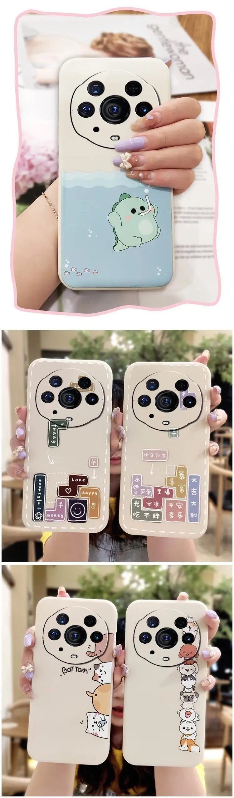 Huawei Glory Magic3 Phone Case with Cute Cat Design — feature 2