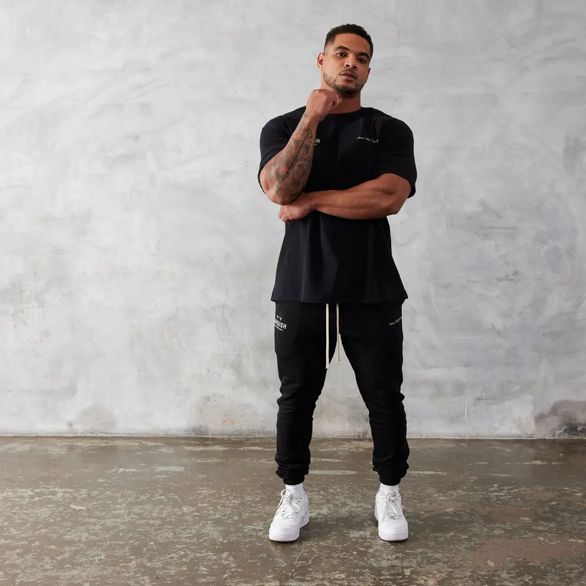 Men Cotton Round Neck T-Shirt White Casual Running Sport — feature 25