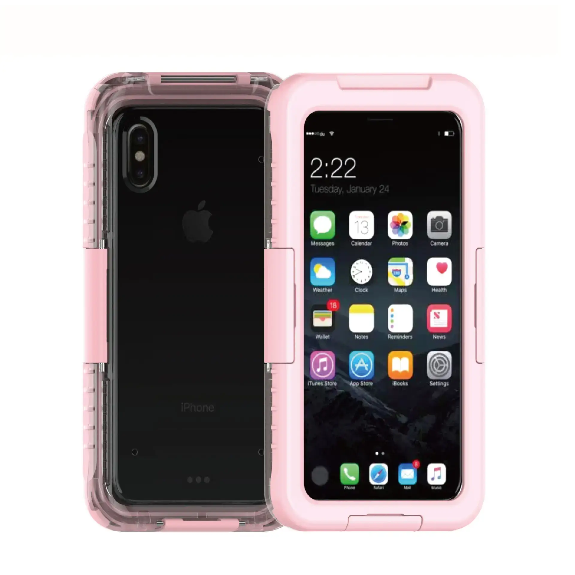 Pink Waterproof Pixel 7 Pro Takeoff Case - Image 3
