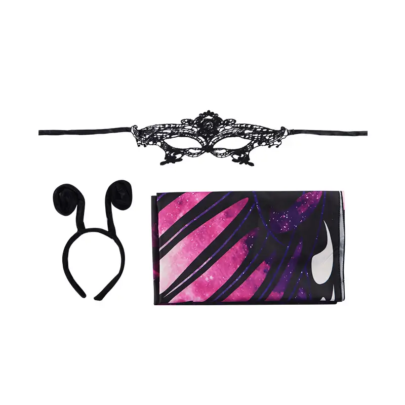 Halloween Butterfly Cape Dance Wear Set - Image 8
