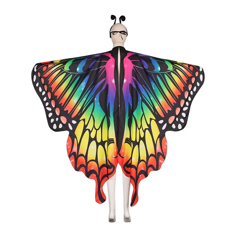 Halloween Butterfly Cape Dance Wear Set - Image 10