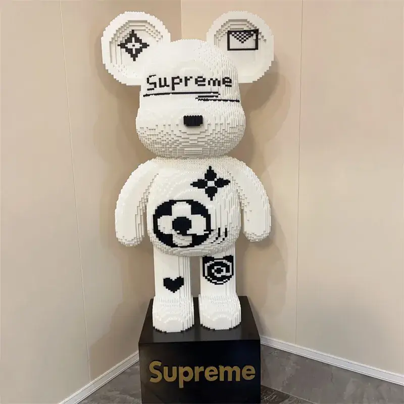Super White Bear Blocks Large Puzzle for Adults - Image 56