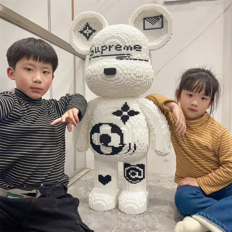 Super White Bear Blocks Large Puzzle for Adults — feature 5