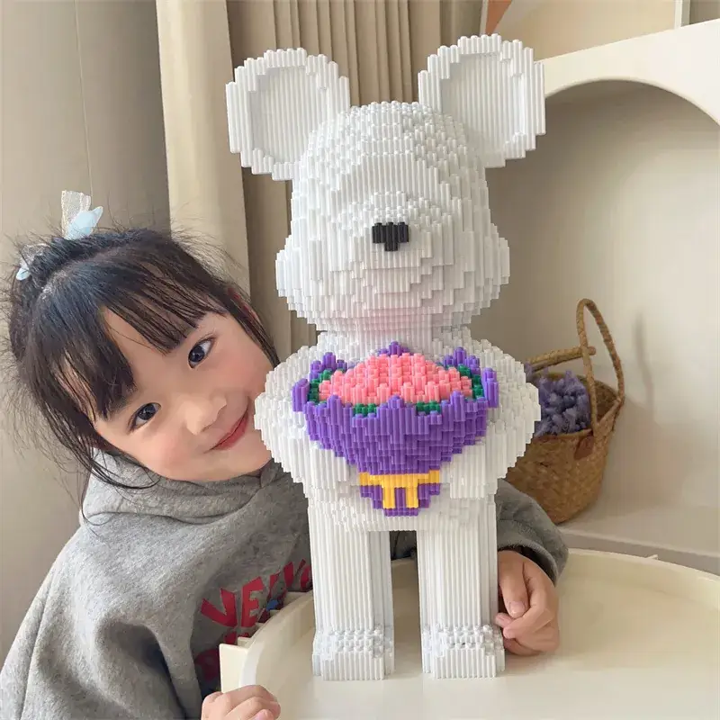 Super White Bear Blocks Large Puzzle for Adults — feature 6