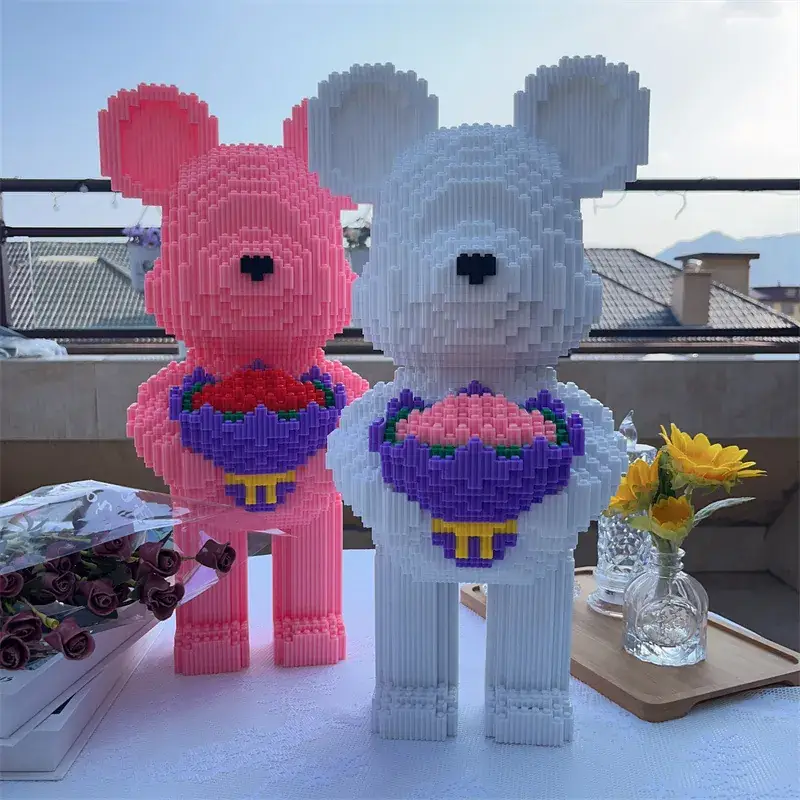 Super White Bear Blocks Large Puzzle for Adults — feature 9