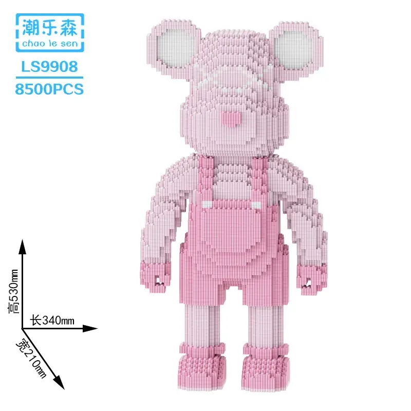 Super White Bear Blocks Large Puzzle for Adults - Image 30