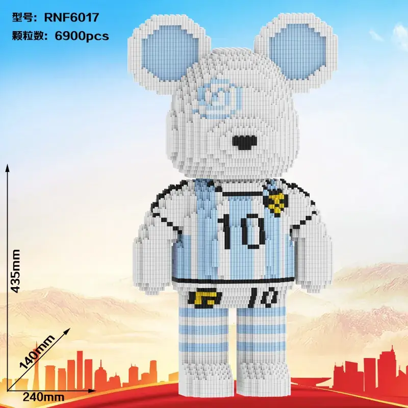 Super White Bear Blocks Large Puzzle for Adults - Image 38