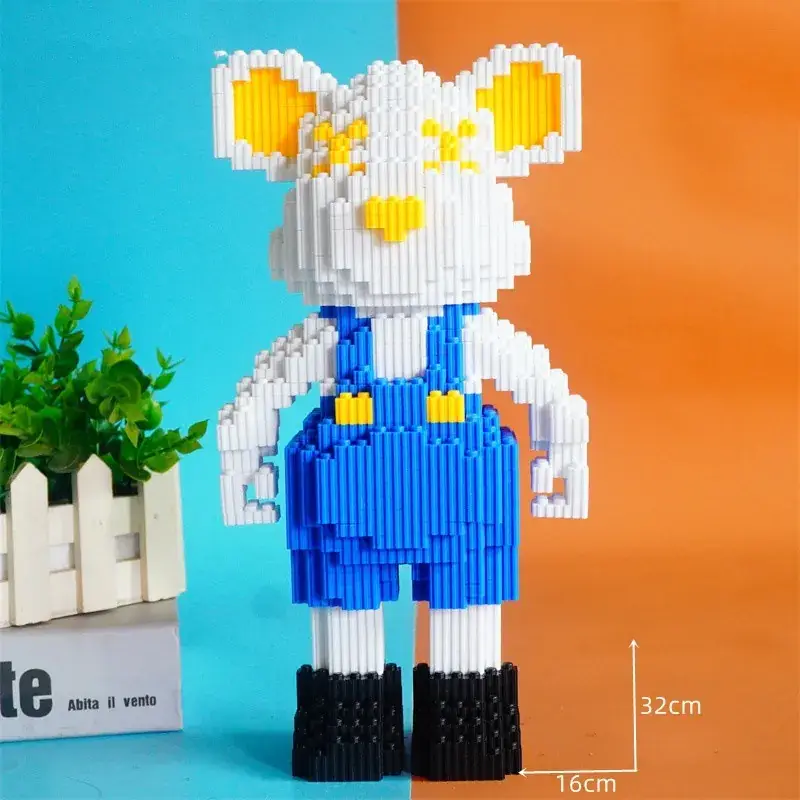 Super White Bear Blocks Large Puzzle for Adults - Image 48