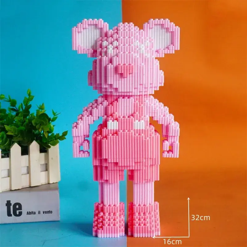 Super White Bear Blocks Large Puzzle for Adults - Image 49