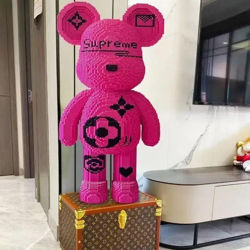 Super White Bear Blocks Large Puzzle for Adults - Image 7