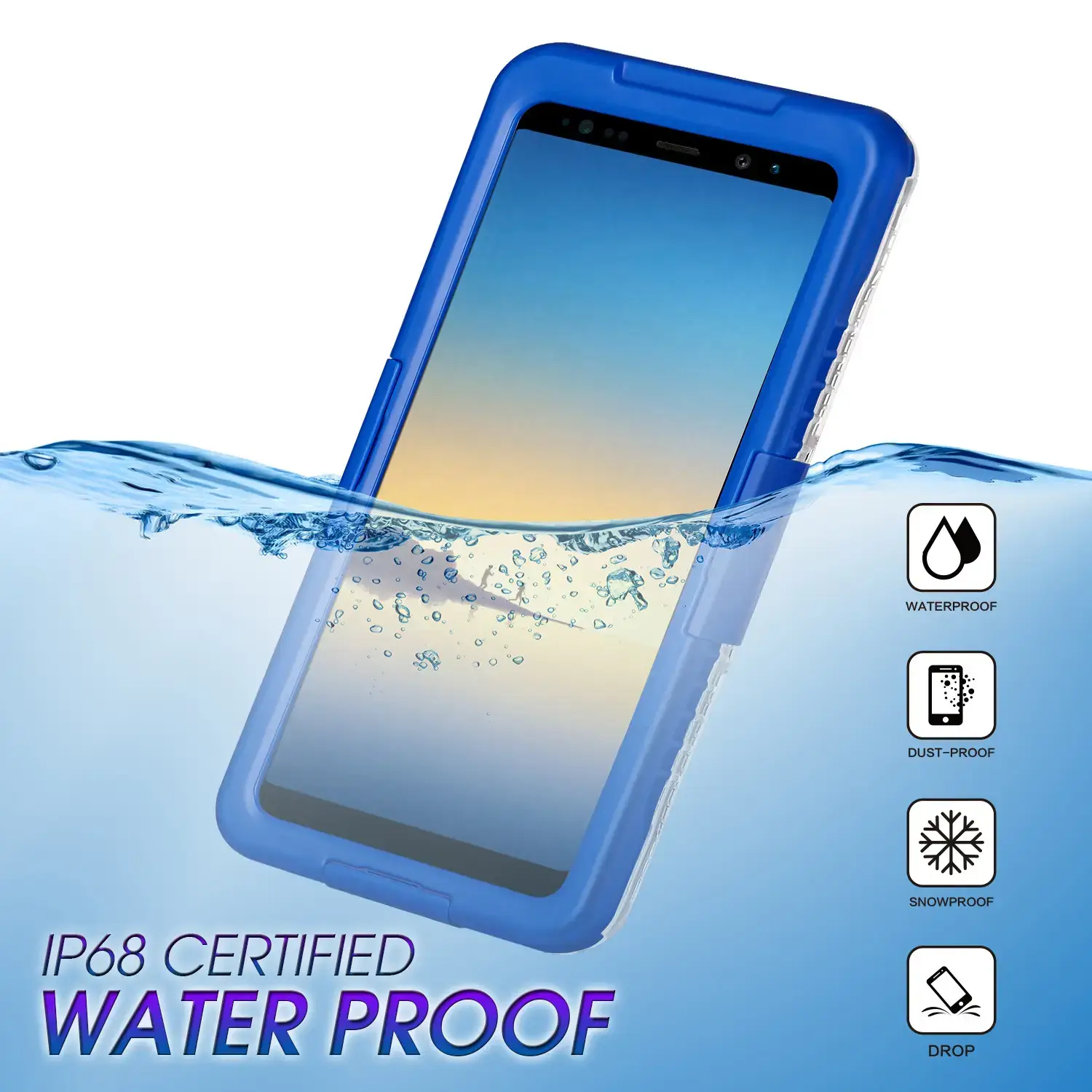 Waterproof Redmi Note 13 Pro Phone Case