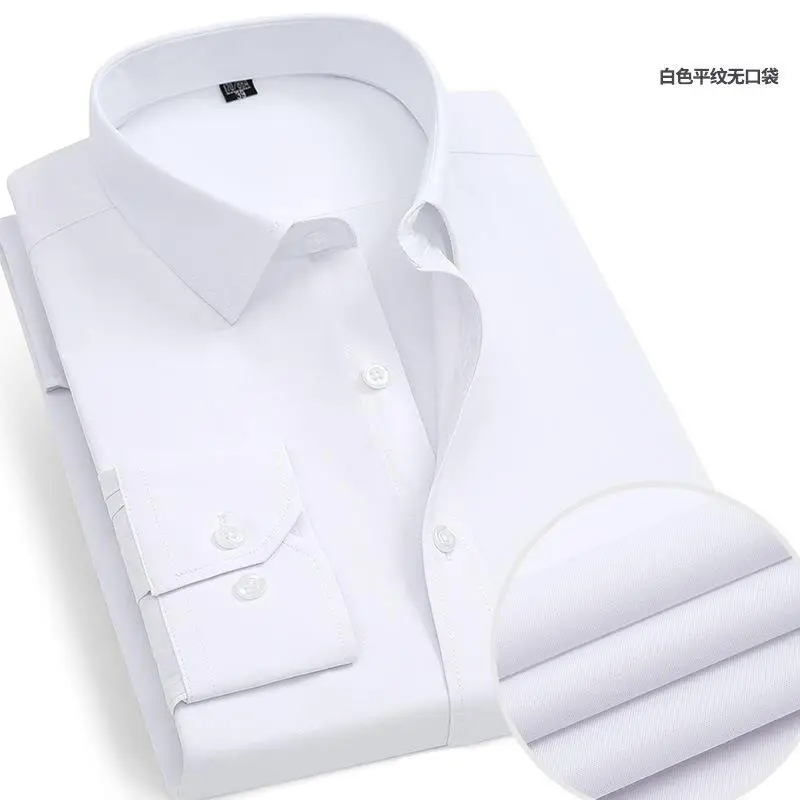 Men's Large Twill Shirt Solid Mint Business Wear - Image 9