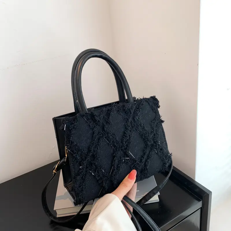 Pink Textured Shoulder Crossbody Bag for Women