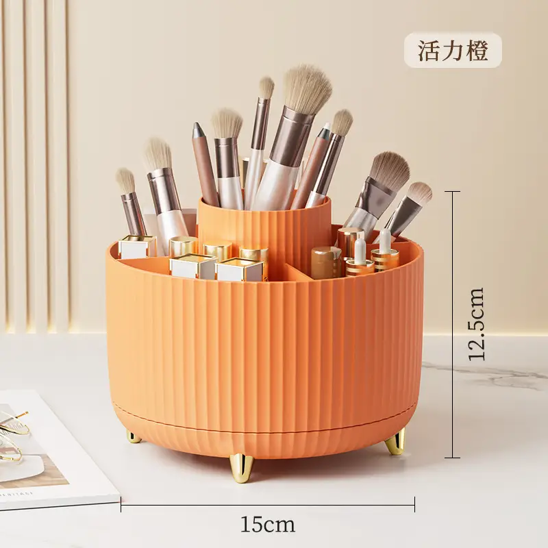 Advanced Cosmetic Brush Storage Cartridge Dressing Table Eye Shadow Lipstick Box Pen Cartridge Desktop Cosmetic Storage Box - Image 2