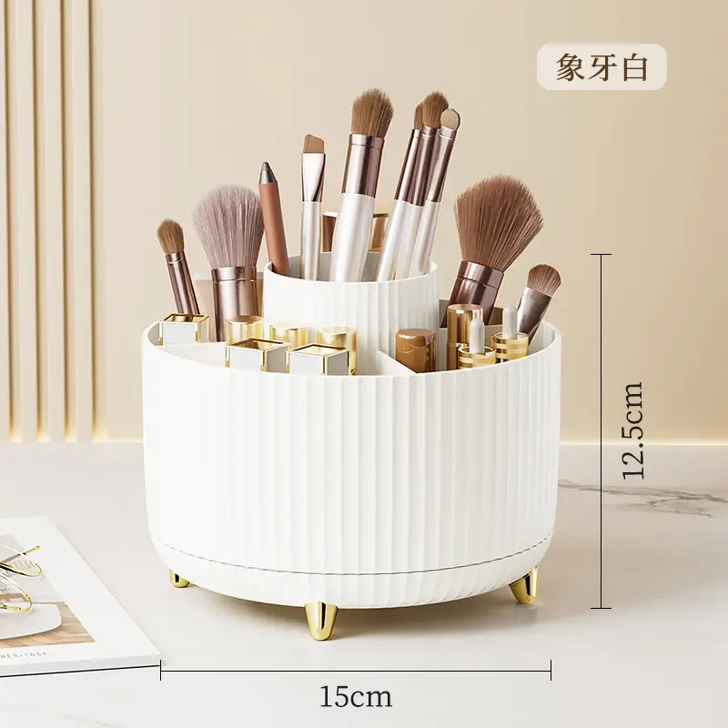 Advanced Cosmetic Brush Storage Cartridge Dressing Table Eye Shadow Lipstick Box Pen Cartridge Desktop Cosmetic Storage Box - Image 3