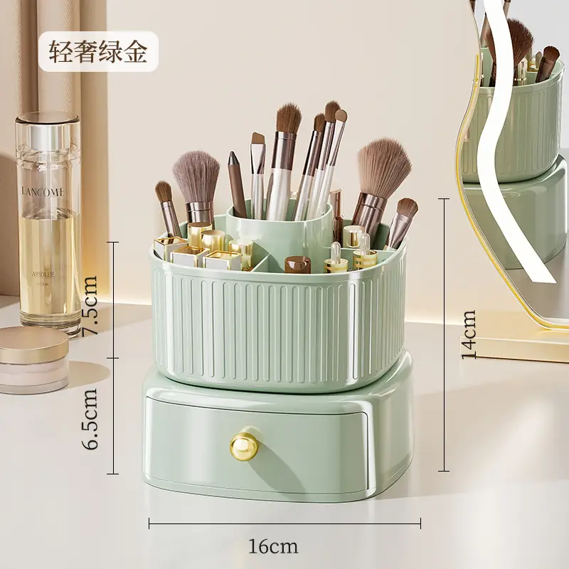 Advanced Cosmetic Brush Storage Cartridge Dressing Table Eye Shadow Lipstick Box Pen Cartridge Desktop Cosmetic Storage Box - Image 8