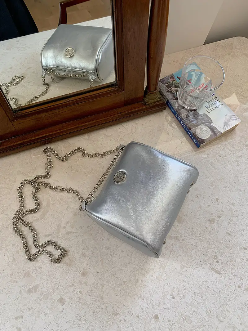Silver Mini Chain Bag for Women 2026 New Style - Image 5