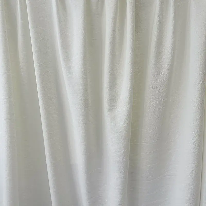 White Solid Photo Backdrop Curtain for Live Streaming & Photography - Image 4
