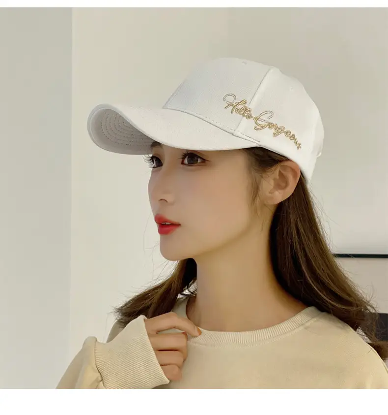Korean Style Black Baseball Cap for Women β feature 22