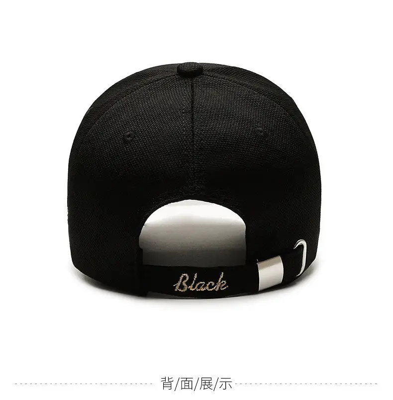 Korean Style Black Baseball Cap for Women β feature 8