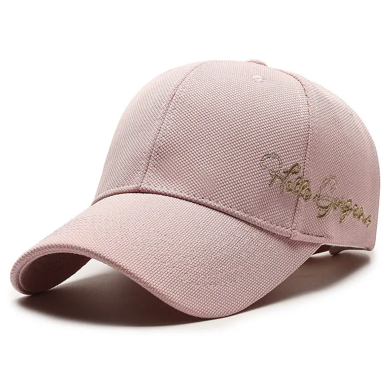 Korean Style Black Baseball Cap for Women - Image 4