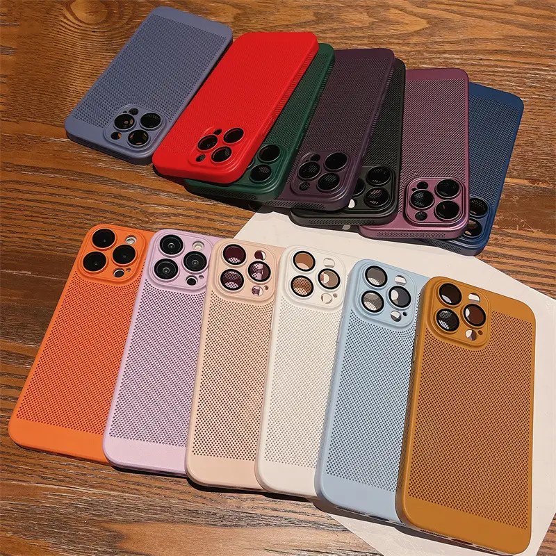 Apple iPhone 15 Pro Max 13 Mesh Mobile Phone Case Heat Dissipation — feature 5