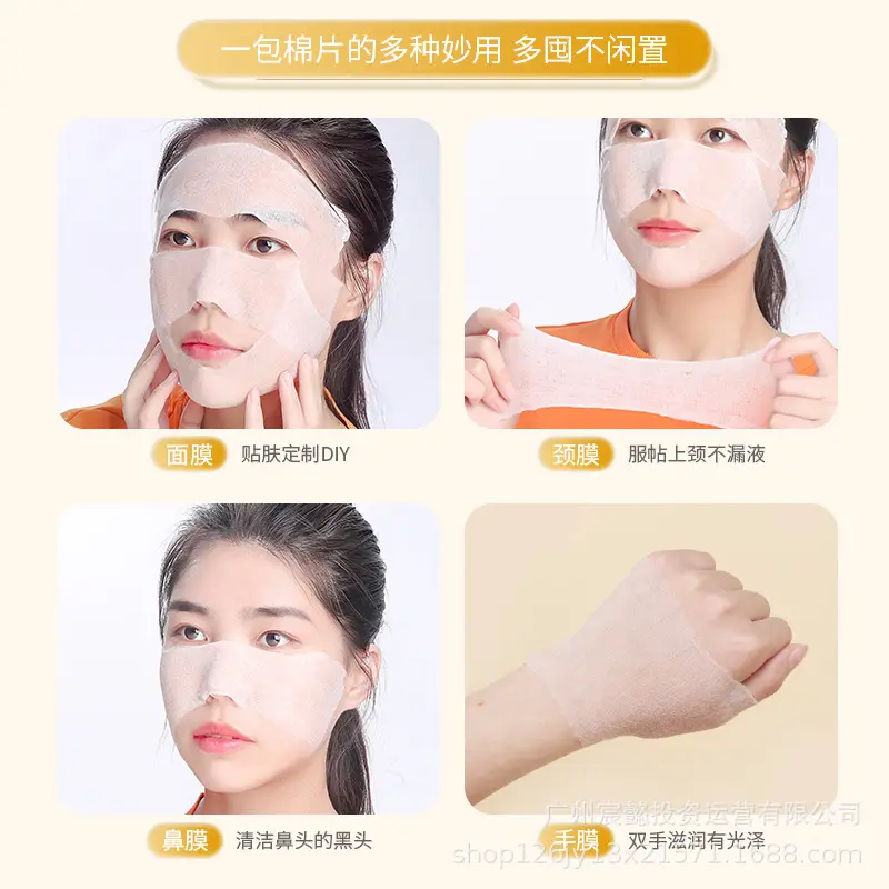 Wet Cotton Stretchable Face Mask Paper Towel - Image 10