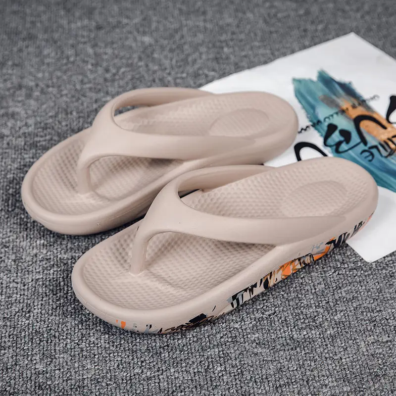 Cross-border Summer New Flip-flops Men's Outdoor Wear Beach Thick-soled Trendyy Large Size K-style Sandals Men's Outdoor Slippers - Image 6