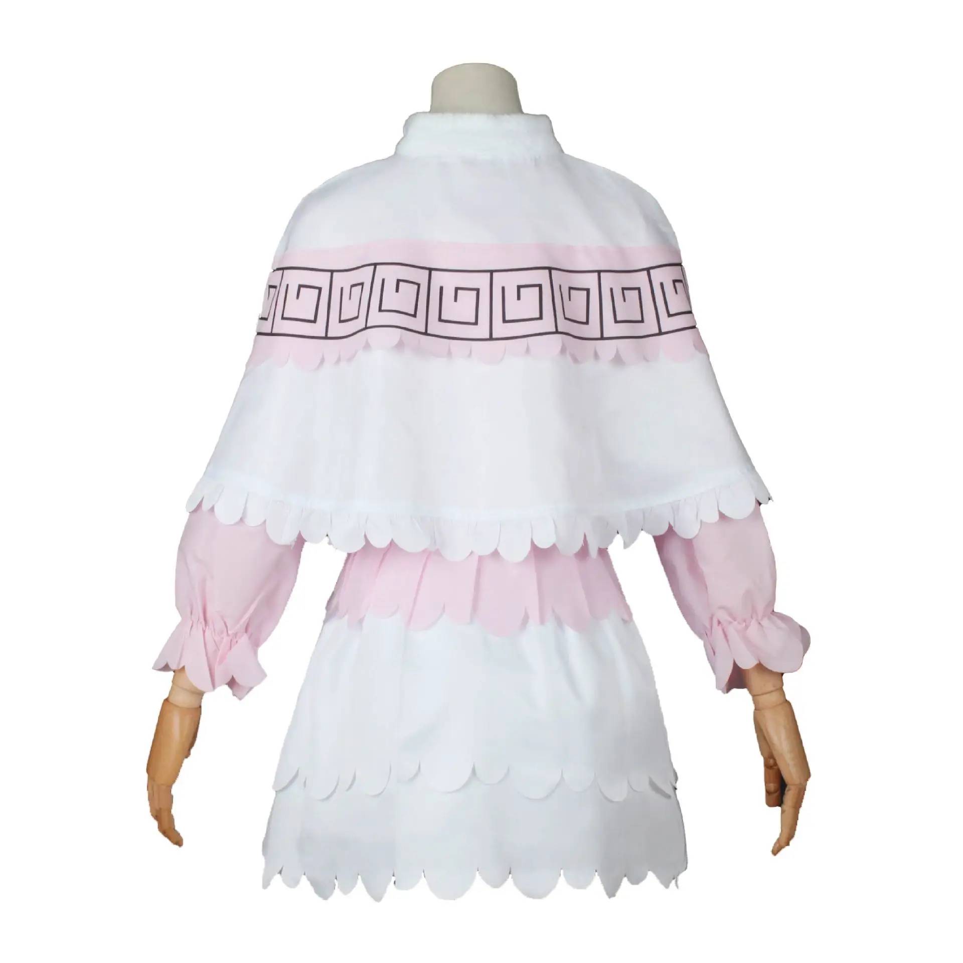 Xiaolin Dragon Maid Cosplay Dress Pink White Anime Female