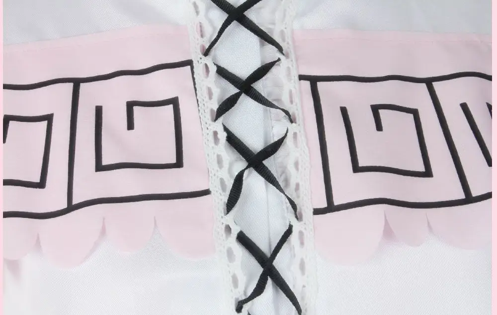 Xiaolin Dragon Maid Cosplay Dress Pink White Anime Female — feature 14