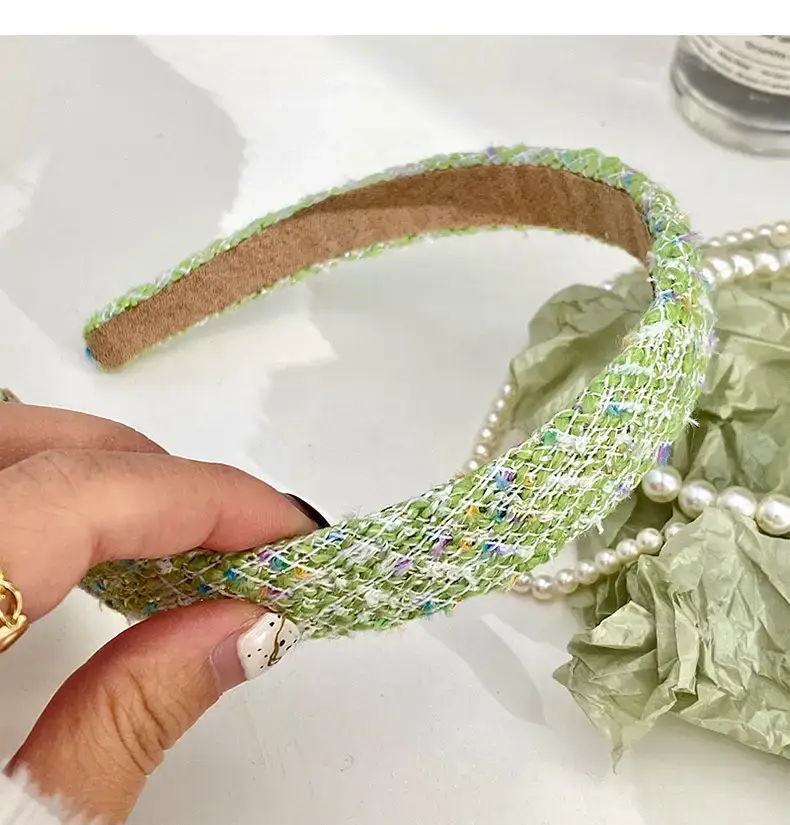 Green Korean Hairband for Women Summer - Image 32
