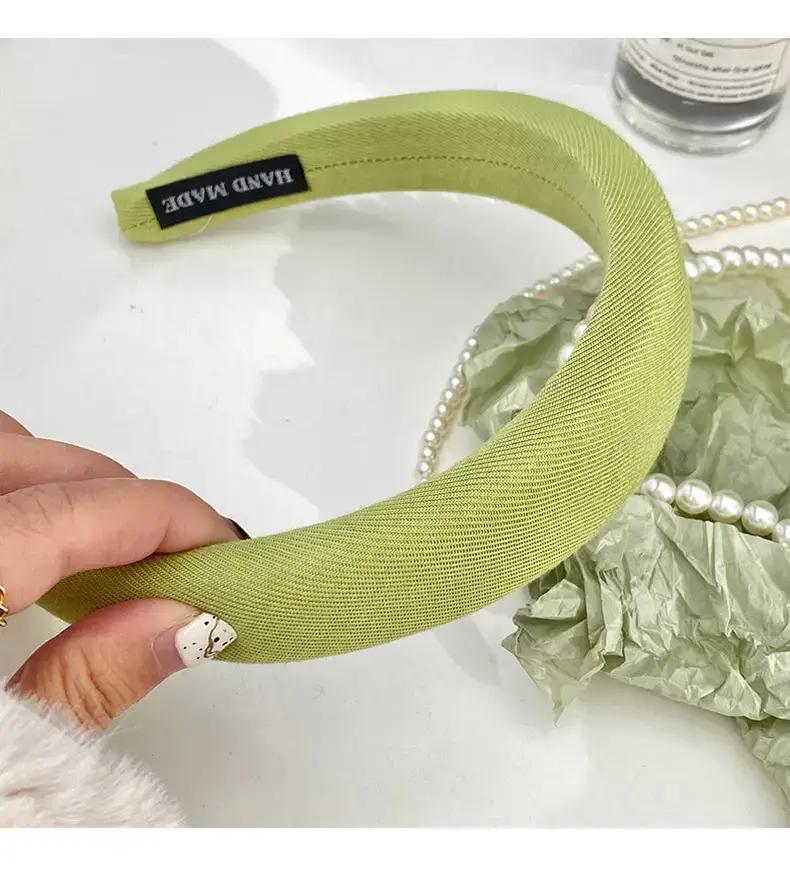 Green Korean Hairband for Women Summer - Image 35