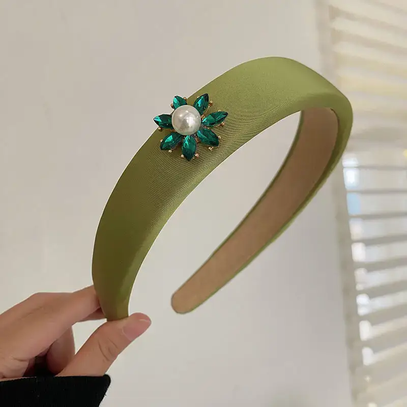 Green Korean Hairband for Women Summer - Image 77