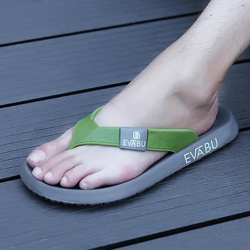 2023 Cross-border Large Size Sandals Summer New Men's Flip-flops Fashion Flip-flops Outdoor Beach Slippers for Men