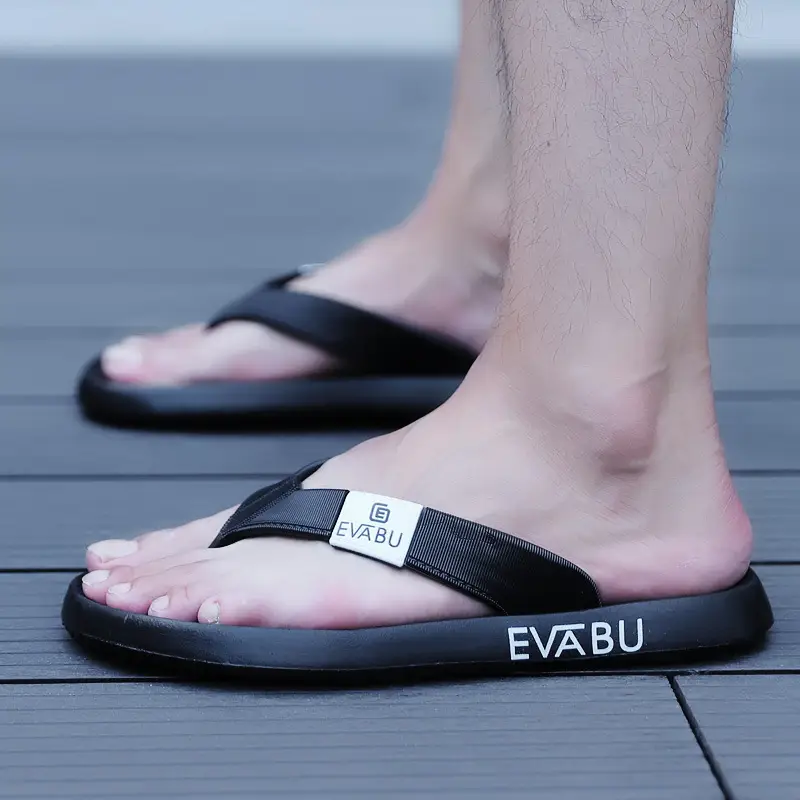 2023 Cross-border Large Size Sandals Summer New Men's Flip-flops Fashion Flip-flops Outdoor Beach Slippers for Men