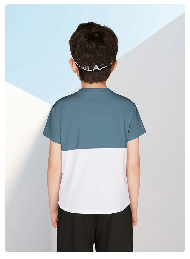 2025 Kids Sports T-Shirt Green White Medium Large — feature 14