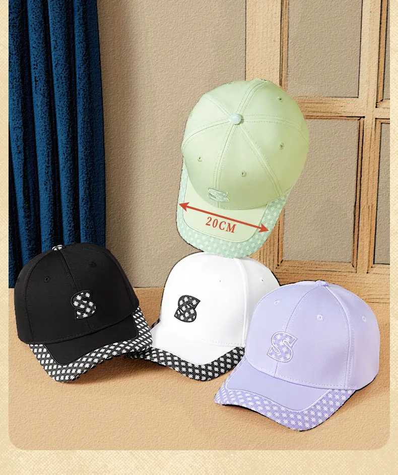 Spring Korean Embroidered Baseball Cap Women Men — feature 10